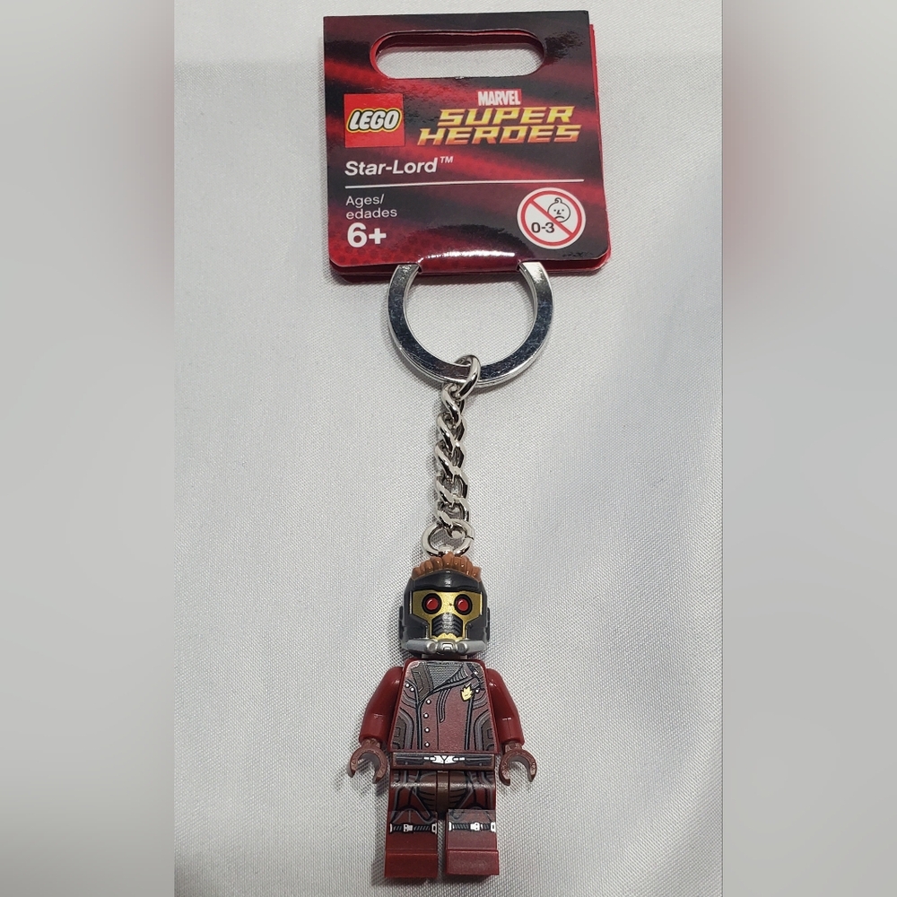 Lego Marvel (First Release) Star Lord Keychain